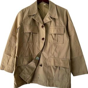 1960s 60s True Vintage Sears Roebuck Co. JR Bazaar Safari Field Military Jacket
